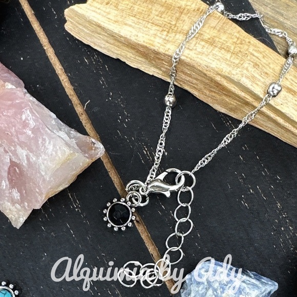 Alquimia Silver and Black Bracelet - Picture 1 of 1